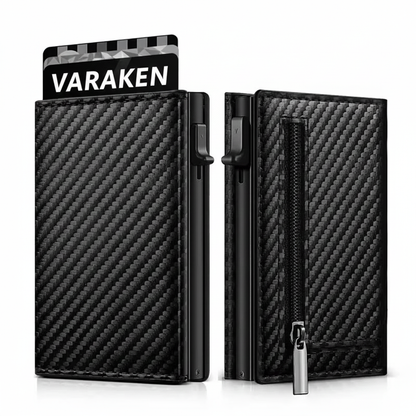 Varaken™ Carbon Fiber RFID Pop-Up Wallet